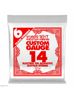 ERNIE BALL 1014 PLAIN STEEL .014 žica za akustičnu/ električnu gitaru