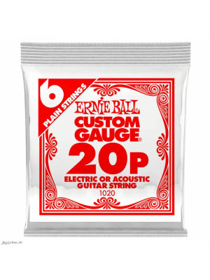 ERNIE BALL 1020 PLAIN STEEL .020 žica za akustičnu/ električnu gitaru