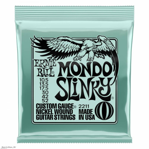 ERNIE BALL 2211 MONDO SLINKY 10.5-52 žice za električnu gitaru