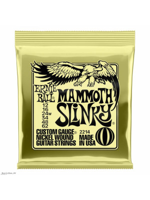 ERNIE BALL 2214 MAMMOTH SLINKY 12-62 žice za električnu gitaru