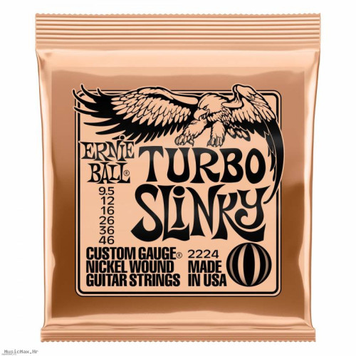 ERNIE BALL 2224 TURBO SLINKY 9.5-46 žice za električnu gitaru