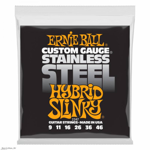 ERNIE BALL 2247 HYBRID SLINKY 9-46 žice za električnu gitaru