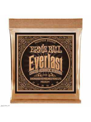 ERNIE BALL 2544 EVERLAST 13-56 coated žice za akustičnu gitaru