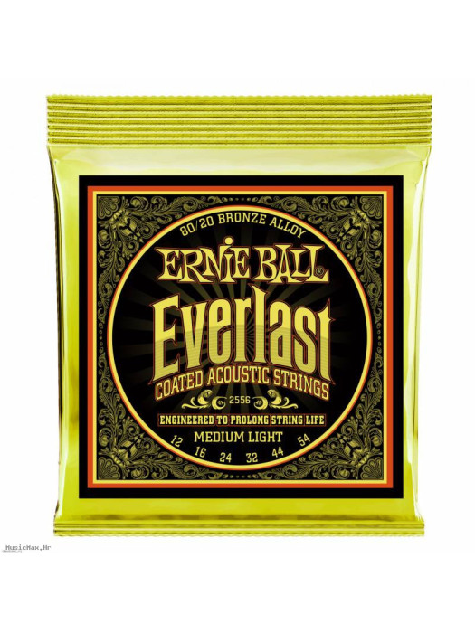 ERNIE BALL 2556 EVERLAST 12-54 coated žice za akustičnu gitaru