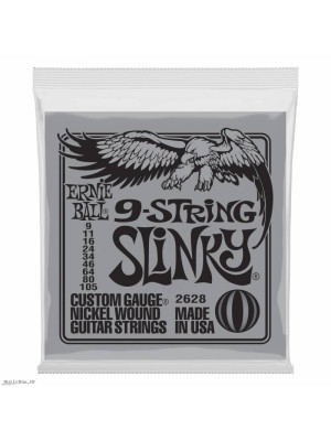 ERNIE BALL 2628 SLINKY 9-STRING 9-105 žice za električnu gitaru