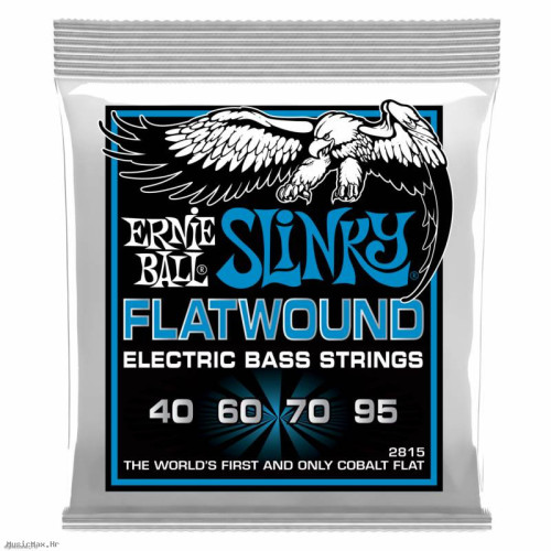 ERNIE BALL 2815 SLINKY 40-95 brušene žice za bas gitaru