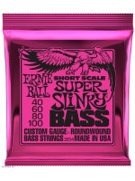 ERNIE BALL 2854 SUPER SLINKY SHORT SCALE 45-100 žice za bas gitaru