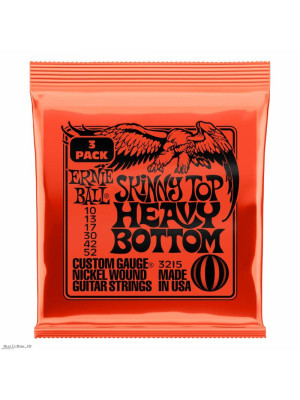 ERNIE BALL 3215 SLINKY 3-Pack 10-52 žice za električnu gitaru