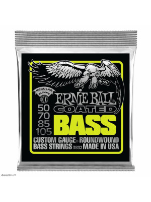 ERNIE BALL 3832 COATED SLINKY 50-105 žice za bas gitaru