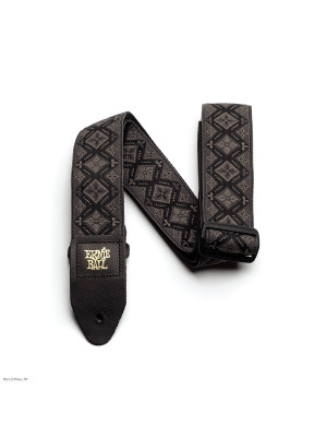 ERNIE BALL 4093 JACQUARD Regal Black remen za gitaru ERNIE BALL 4093 JACQUARD Regal Black remen za gitaru