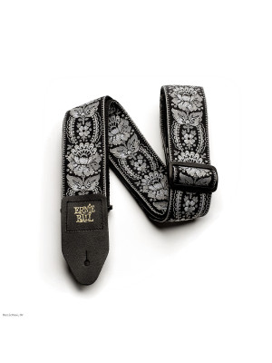 ERNIE BALL 4150 JACQUARD Silver Orleans remen za gitaru ERNIE BALL 4150 JACQUARD Silver Orleans remen za gitaru