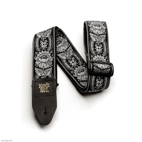 ERNIE BALL 4150 JACQUARD Silver Orleans remen za gitaru ERNIE BALL 4150 JACQUARD Silver Orleans remen za gitaru