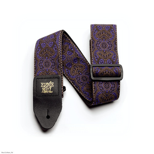 ERNIE BALL 4164 JACQUARD Purple Paisley Purple remen za gitaru