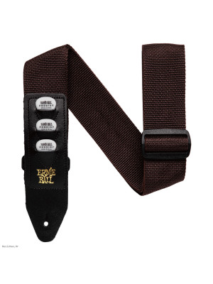 ERNIE BALL 4250 PICKHOLDER Brown Brown remen za gitaru ERNIE BALL 4250 PICKHOLDER Brown Brown remen za gitaru