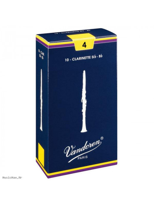 VANDOREN CR104 TRADITIONAL 4 trske za Bb klarinet