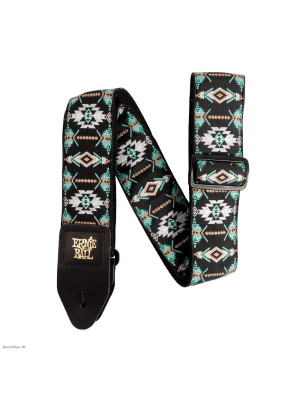 ERNIE BALL 5325 JACQUARD Southwestern Turquoise Green remen za gitaru ERNIE BALL 5325 JACQUARD Southwestern Turquoise Green remen za gitaru