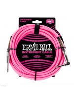 ERNIE BALL 6078 Neon Pink 3m instrumentalni kabel