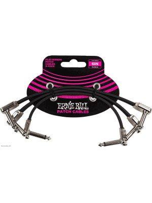 ERNIE BALL 6221 FLAT RIBBON (3) 15cm patch kabel