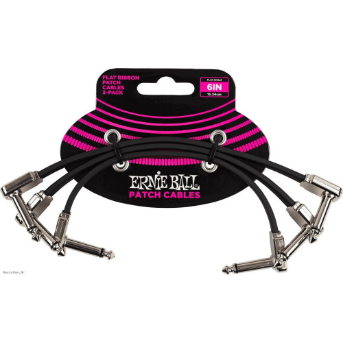 ERNIE BALL 6221 FLAT RIBBON (3) 15cm patch kabel