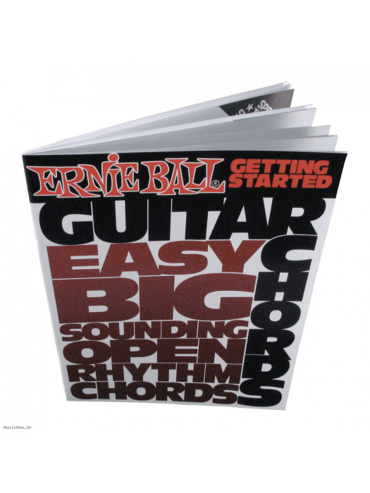 ERNIE BALL 7010 GUITAR CHORDS udžbenik za gitaru