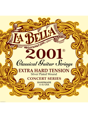 LA BELLA 2001 X-HARD žice za klasičnu gitaru