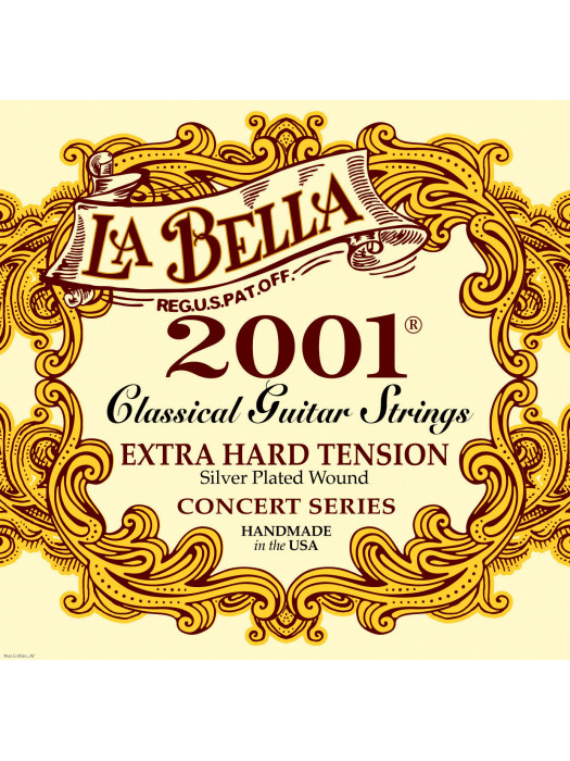 LA BELLA 2001 X-HARD žice za klasičnu gitaru
