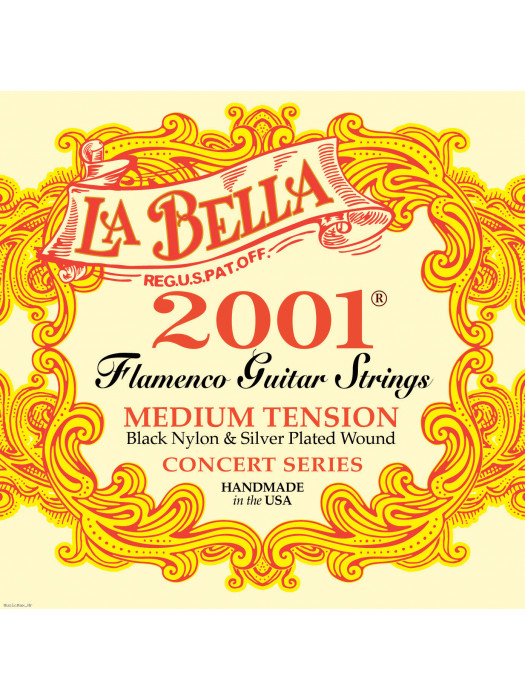 LA BELLA 2001 FLAMENCO MEDIUM žice za klasičnu gitaru