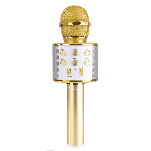VONYX KM01 BT/MP3 Gold karaoke mikrofon