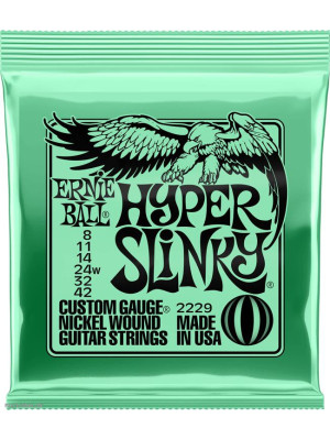 ERNIE BALL 2229 HYPER SLINKY 8-42 žice za električnu gitaru