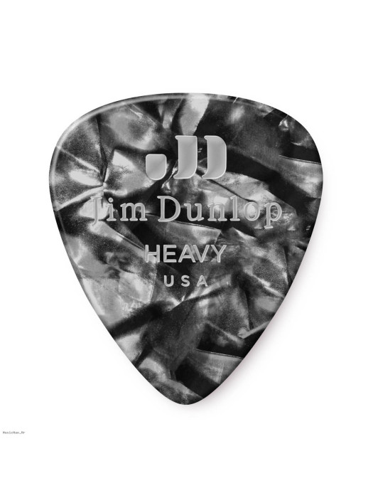 DUNLOP PICKS 483R02HV BLACK PEARL HEAVY (72) set trzalica