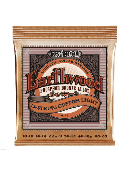 ERNIE BALL 2152 EARTHWOOD 10-48 žice za 12-žičanu akustičnu gitaru