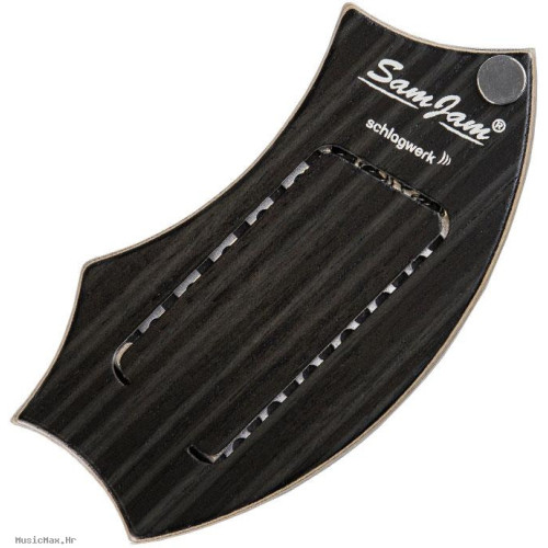 SCHLAGWERK SJ110HC SAMJAM Guitar Snare Hard Coal Stripes percussion block