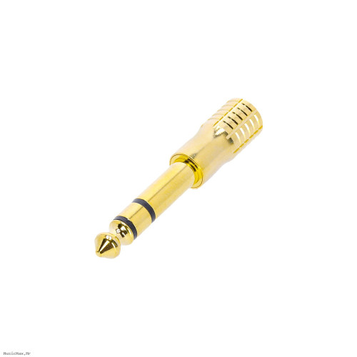 ADAM HALL 3.5 Stereo-6.3 Stereo Gold adapter