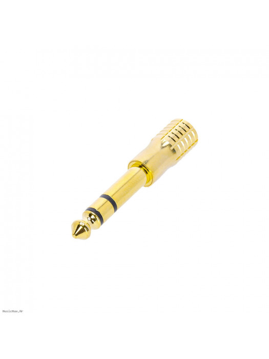 ADAM HALL 3.5 Stereo-6.3 Stereo Gold adapter