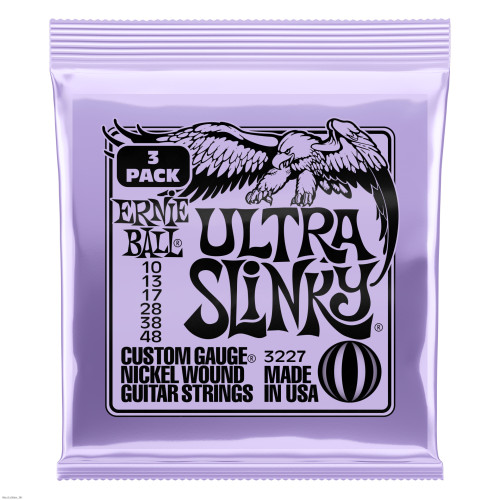 ERNIE BALL 3227 ULTRA SLINKY 3-Pack 10-48 žice za električnu gitaru
