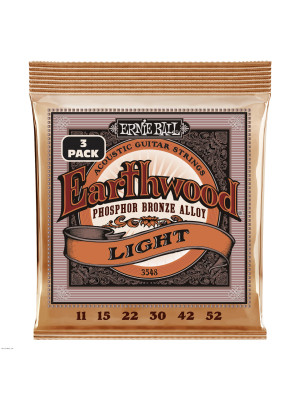 ERNIE BALL 3548 EARTHWOOD 3-Pack 11-52 žice za akustičnu gitaru