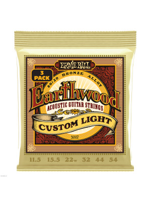 ERNIE BALL 3007 EARTHWOOD 3-Pack 11.5-54 žice za akustičnu gitaru