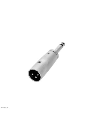 ADAM HALL XLR Male-6.3 Mono adapter