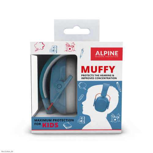 ALPINE MUSICSAFE EARMUFF KIDS Blue čepići za uši