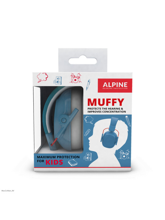 ALPINE MUSICSAFE EARMUFF KIDS Blue čepići za uši