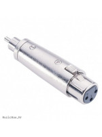 ADAM HALL 7868 XLR Female-RCA Male adapter