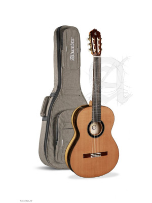 ALHAMBRA 6P EBANO White Ebony klasična gitara s torbom