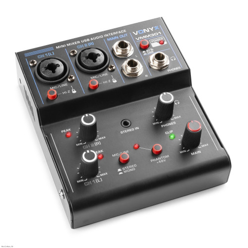 VONYX VMM301 3CH/BT mikseta