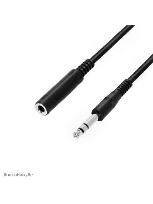 ADAM HALL K3BOV0300 6.3 Male-6.3 Female 3m audio kabel