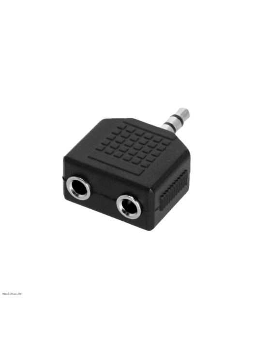 ADAM HALL K4AYMF3MM3 2 x 3.5 Stereo-3.5 Stereo adapter