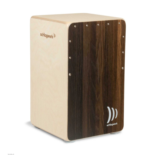 SCHLAGWERK CP408 2inOne DARK OAK oak cajon