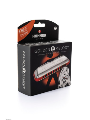 HOHNER GOLDEN MELODY Progressive C dijatonska usna harmonika