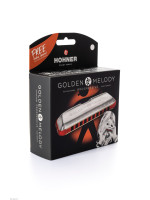HOHNER GOLDEN MELODY Progressive A dijatonska usna harmonika