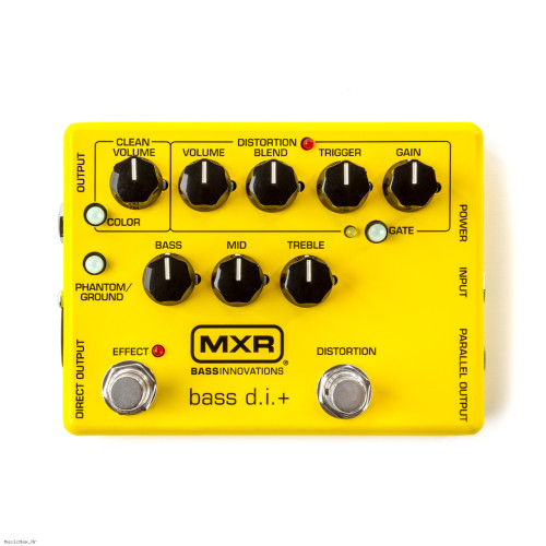 MXR M80Y BASS DI+ SPECIAL EDITION Yellow efekt za bas gitaru