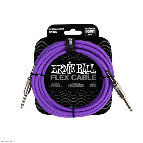 ERNIE BALL 6415 Flex Purple 3m instrumentalni kabel